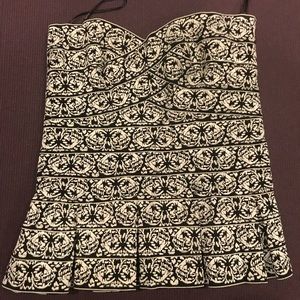 HIGH END Gracia strapless peplum bustier